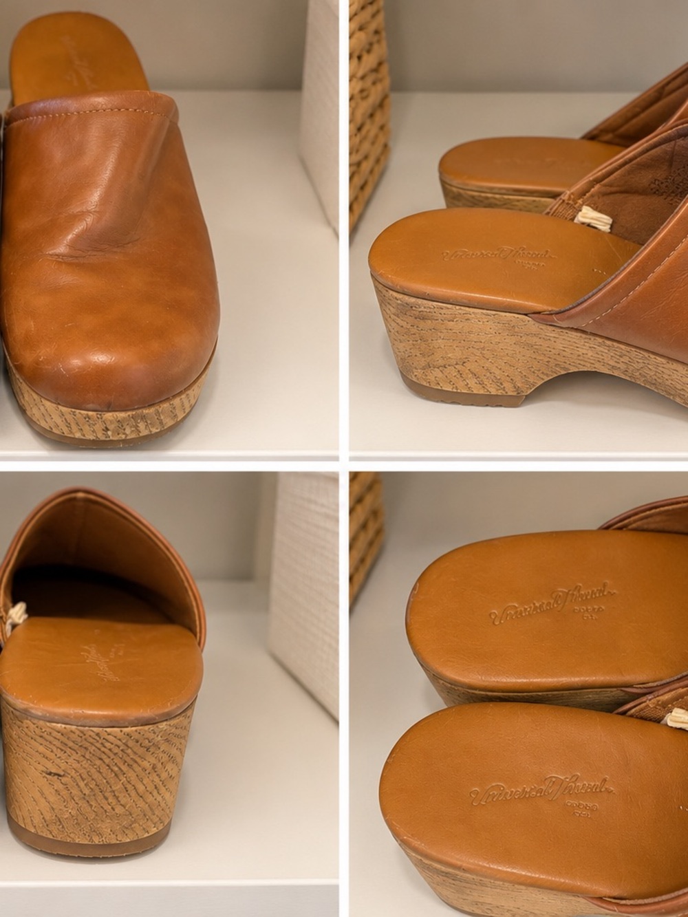 Universal Thread Tan Clog Mules